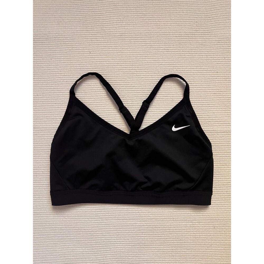 Nike Indy Light-Support Sports Bra in Black Size LARGE